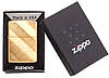 Запальничка Zippo 29675 Diagonal Weave Brass, фото 2