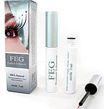 Засіб для росту вій Feg Eyelash Enhancer ОРІГИНАЛ з голограмою, фото 4