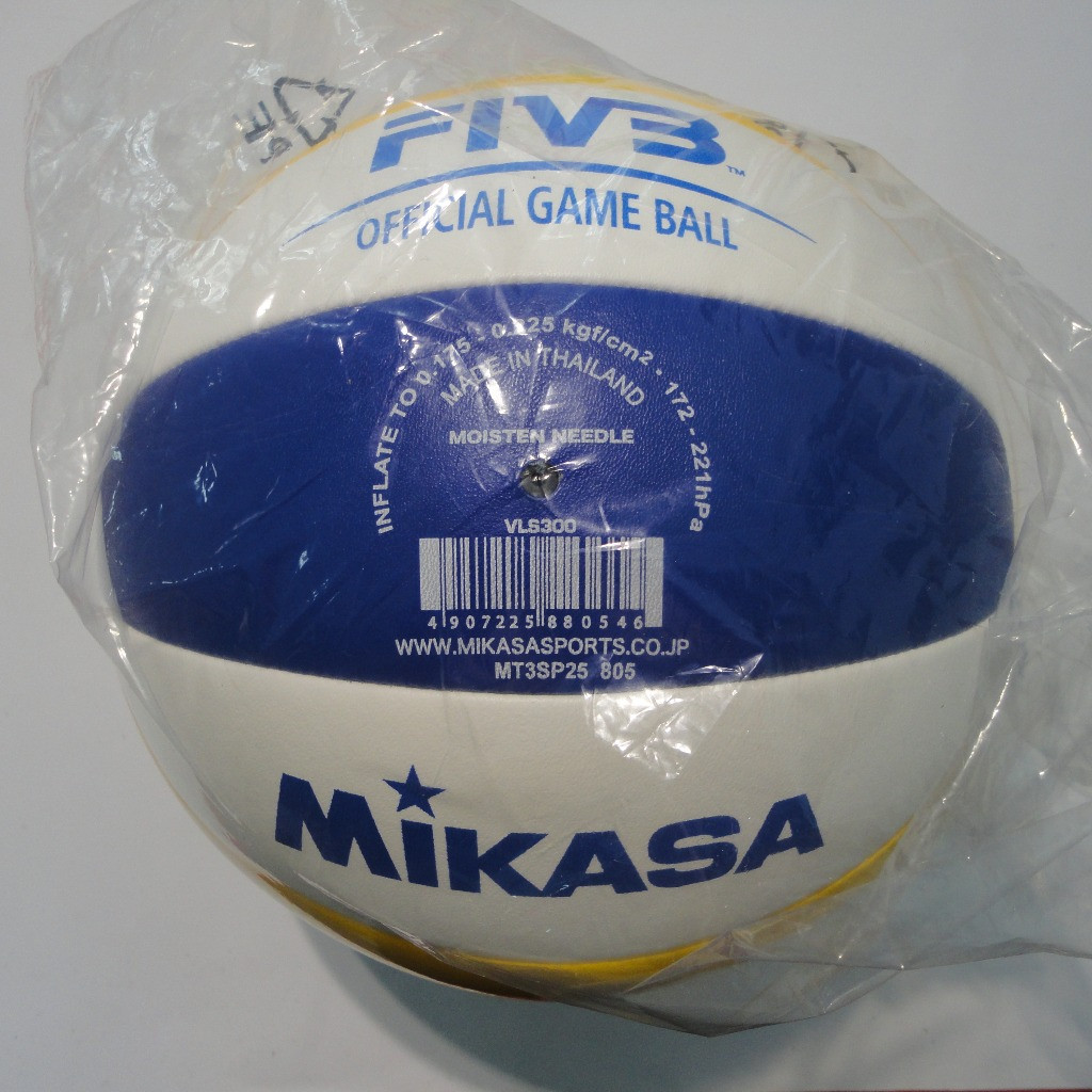 Мяч для пляжного волейбола MIKASA VLS300 оригинал - фото 2 - id-p356062307