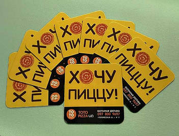 Рекламный магнит на холодильник. Размер 70х70 мм 2