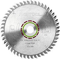 Пиляльний диск з трапецієподібними плоскими зубцями 160 х 20 х 2,2 мм TF48 Festool 496308