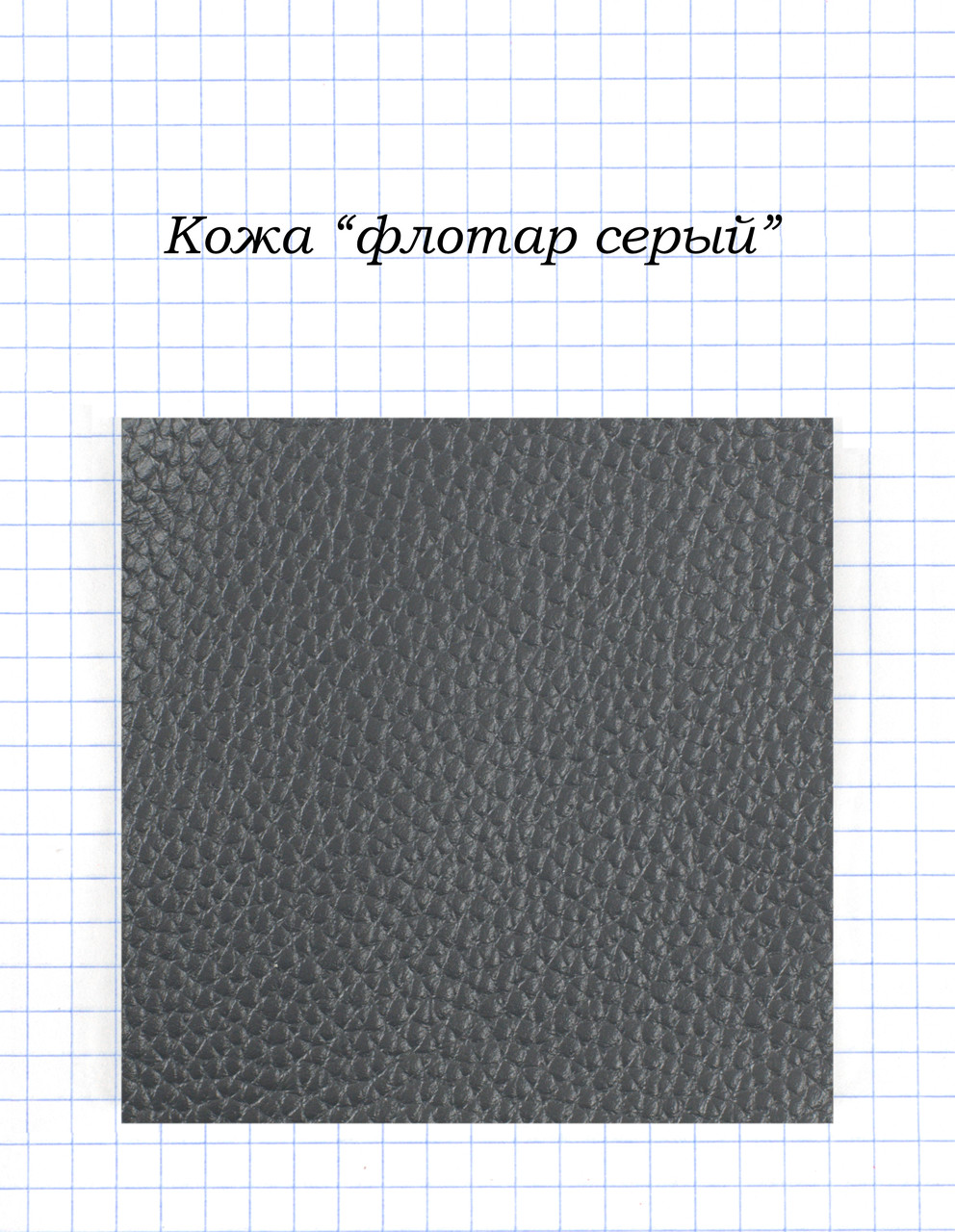 Шкіра "флотар сірий"