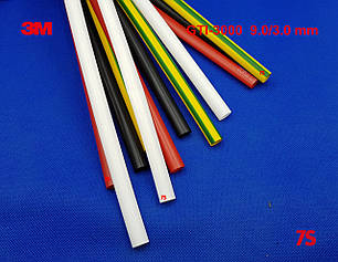 3M - Термоусаживаемая трубка GTI-3000, 9,0/3,0 мм, жовто-зелений, 1 м, фото 1