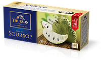 Чай Турсон Саусеп черный 25 пакет Thurson Ceylon Black Tea Soursop