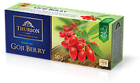 Чай Турсон Ягоды Годжи зеленый 25 пакет Thurson Goji Berry Ceylon Green Tea