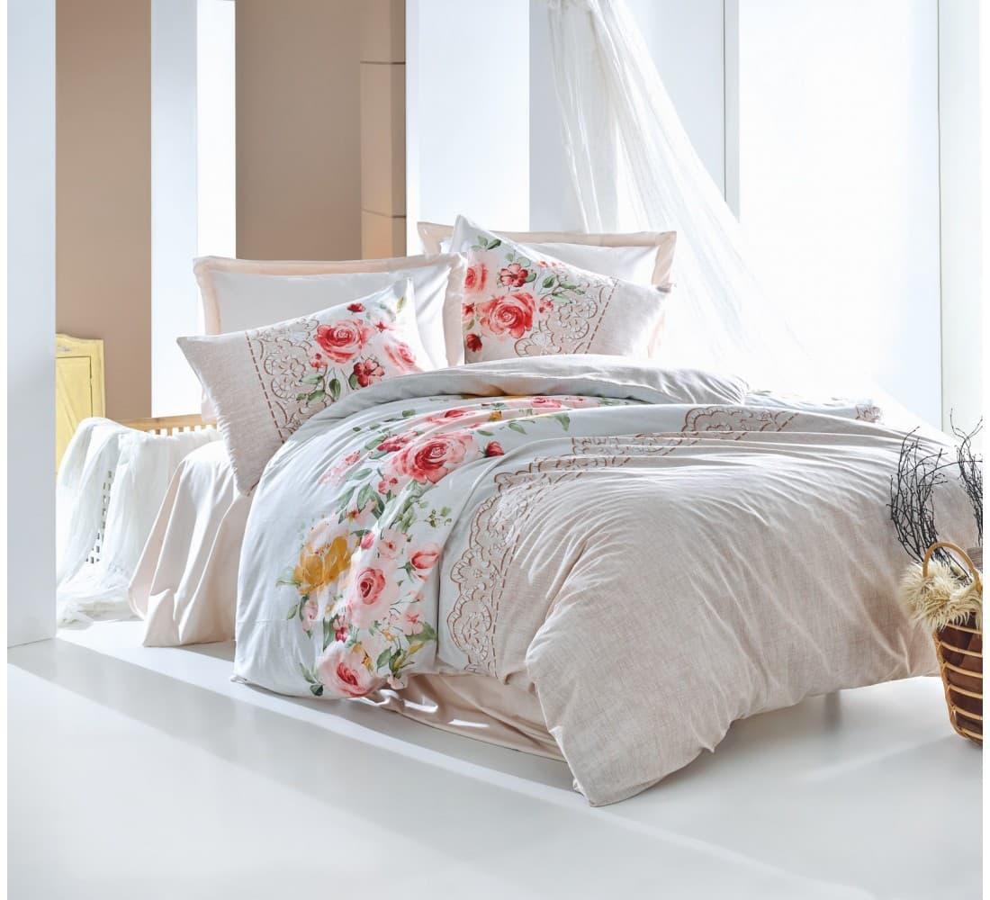 Постільна білизна Cotton Box MODE LINE SANDY BEJ двоспальний євро