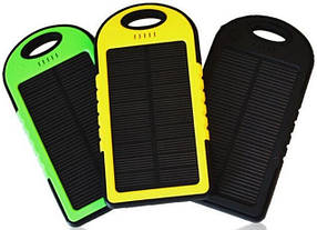 Портативний зарядний пристрій SOLAR Power Bank 30000mAh з сонячної зарядкою, фото 2