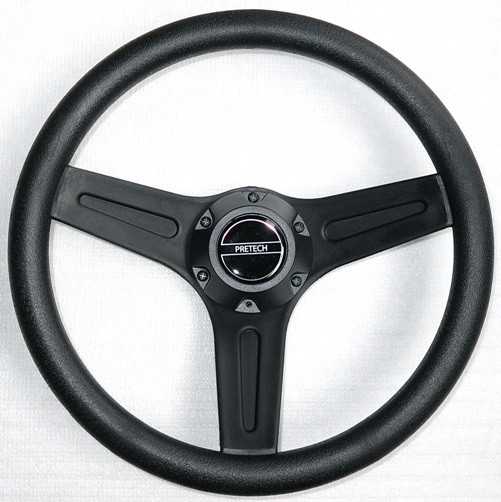 Рульове колесо чорне 32 см Pretech B