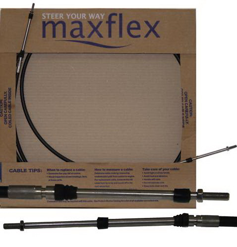Maxflex 12ft трос управління газ-реверс Максфлекс 12 футів