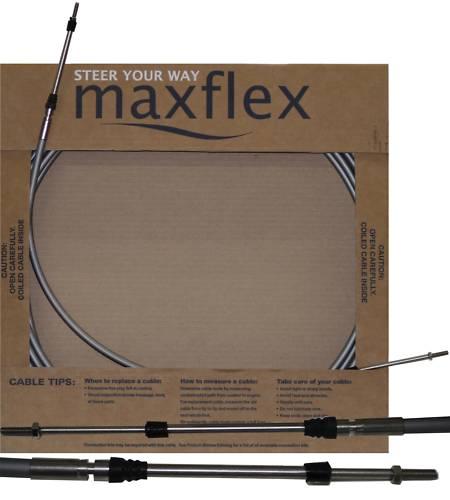 Maxflex 17ft нержавіючий трос управління газ-реверс Максфлекс 17 футів