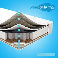 Ортопедичний матрац Sleep&Fly Daily 2 в 1
