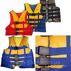 Рятувальний водний страхувальний жилет універсальний: 110-130 кг
