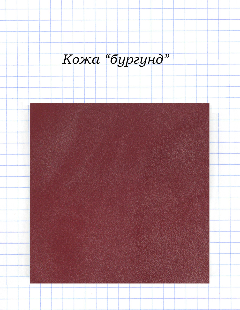 Шкіра "бургунд"
