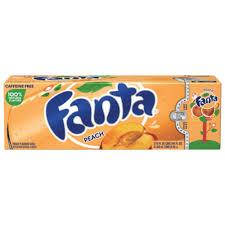 Напій Fanta peach, 330 ml, фото 3