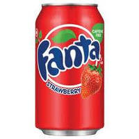 Напиток Fanta strawberry, 335 ml