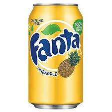 Напій Fanta pineapple, 335 ml, фото 1