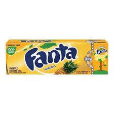 Напій Fanta pineapple, 335 ml, фото 2