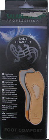 Устілка шкіряна ортопедична 41р Lady Comfort Salamander Professional Німеччина, фото 1