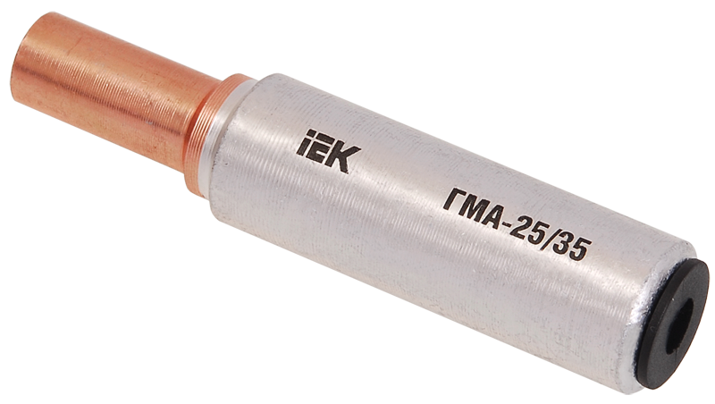 Гільза ДМА-120/150 мідно-алюмінієва сполучна IEK