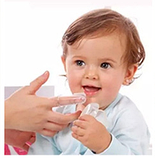 Перша зубна щітка масажер на палець мами у футлярі, фото 5