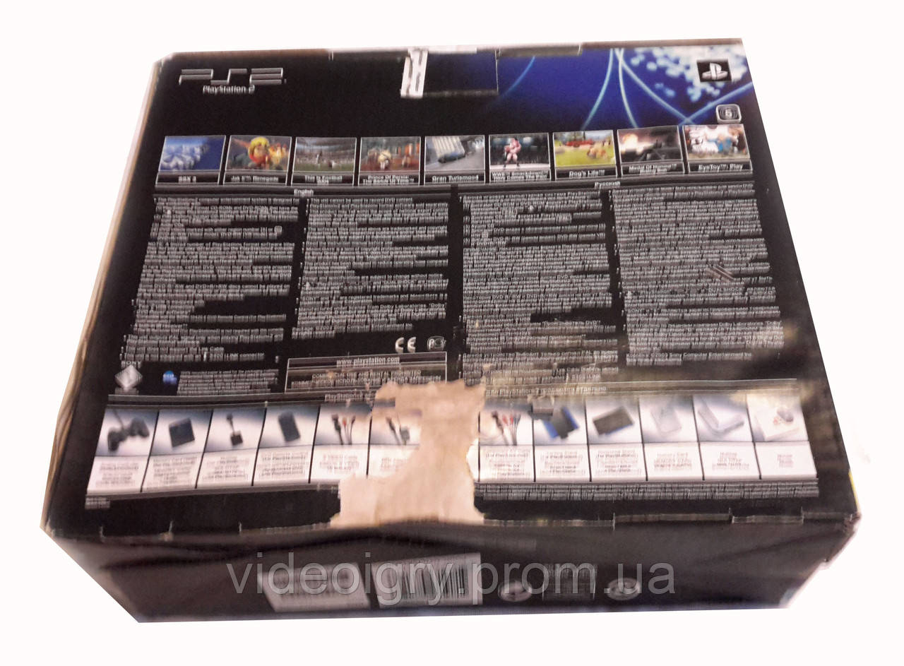 Коробка PlayStation 2,Two SCPH-50008 (нова) дефект