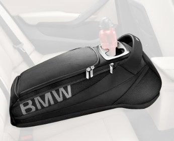 Сумка-підлокітник BMW Rear Car Seat Storage Travel Bag Black, артикул 52212303027
