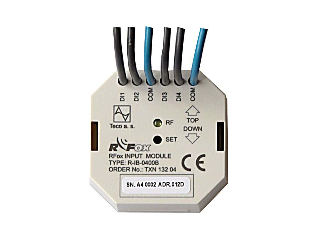RFox модуль з 4x DI для безотенціальних контактів R-IB-0400B