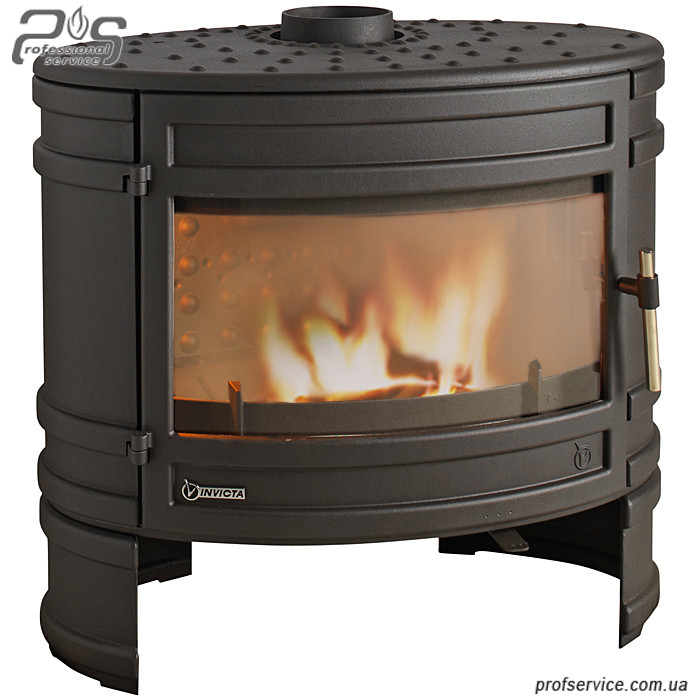 Чавунна піч INVICTA ANGOR антрацит — 12 кВт, фото 1