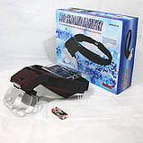 Лупа бінокулярна з LED-підсвіткою, 1,7х2х2,5Х 4,5Х кратне збільшення, MG81001B, фото 2