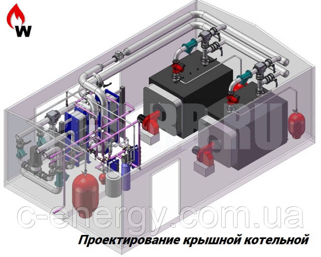 Проектирование крышной котельной