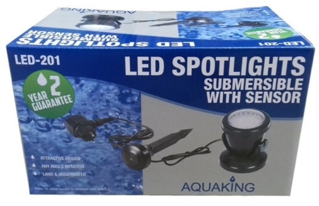 Светодиодный светильник для пруда AquaKing LED-201 (LED лампа - 2,5 Вт) - фото 2 - id-p884502868