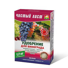 Добриво кристалічне Чистий лист для винограду 1200 г