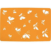 Підставка на стіл Метелики 30х45 см фетр помаранчевий CH-4103