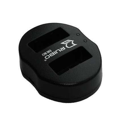 Зарядний пристрій Ruibo USB для двох акумуляторів Nikon EN-EL9/EL9a, фото 1