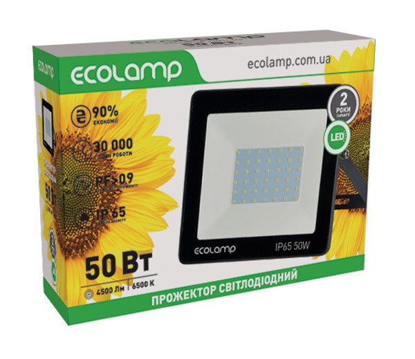 Прожектор світлодіодний 50 Вт. LED, фото 1
