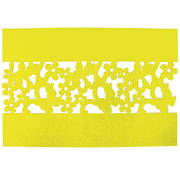 Підставка на стіл Квіти 30х45 см фетр жовтий CH-4252