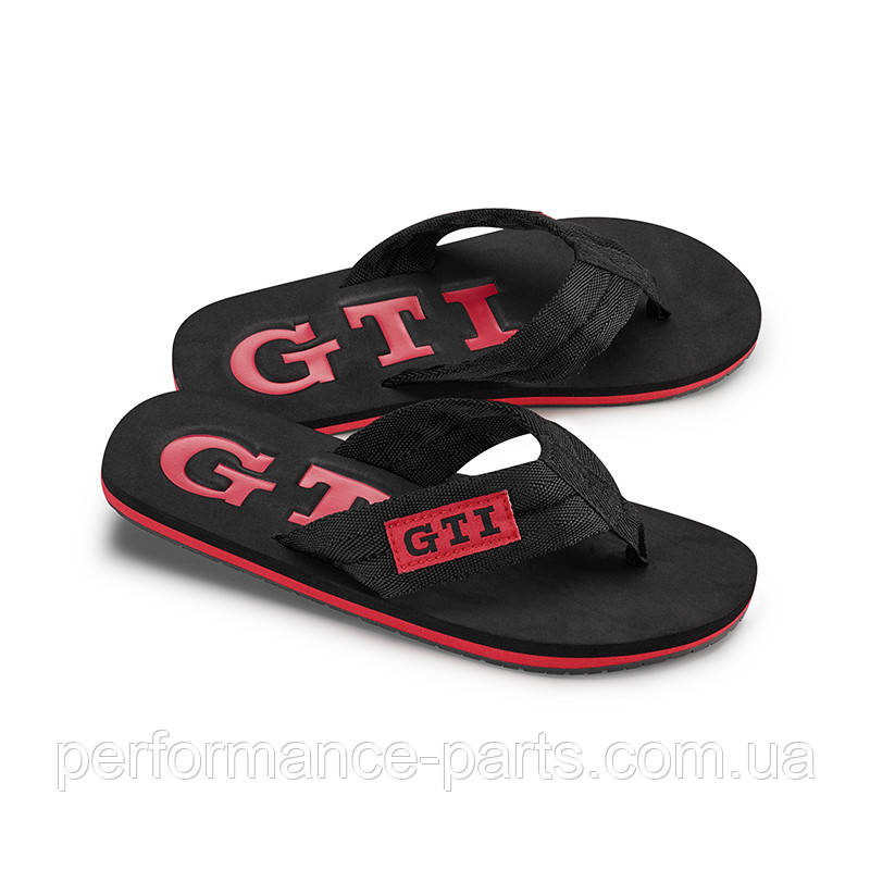 Шльопанці Volkswagen GTI Flip-Flop Black/Red 2018 5ka084350d