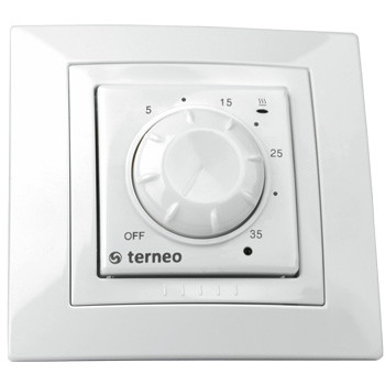 Терморегулятор для обігрівача Terneo rol.Білий