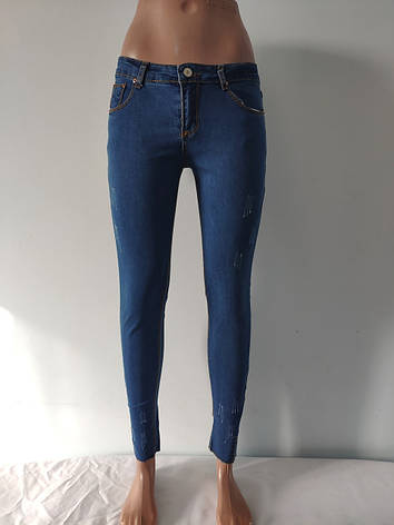 Джинси жіночі модні стрейчеві тонкі VIVIEN WESSTWOOD, фото 1