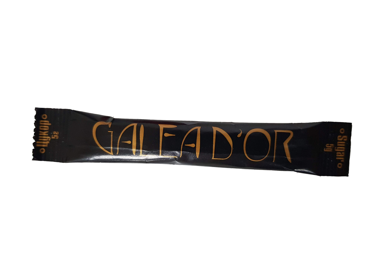 Цукор в стіках з логотипом ТМ Galeador 5г, 150шт