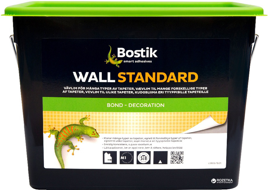 BOSTIK Wall Standart B-70 (Б-70) клей для склополотна, 15кг