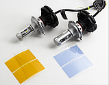 LED Лампи для автомобільних фар X3 H7 6000Lm 6500K Світлодіодні лампочки для авто h7, фото 9