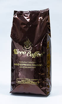 Зернова кава Ricco Coffee Gold Espresso Italiano в пачках