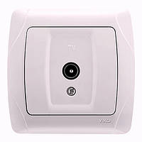 Розетка ТВ Viko Carmen кінцева крем.2060 (561010)