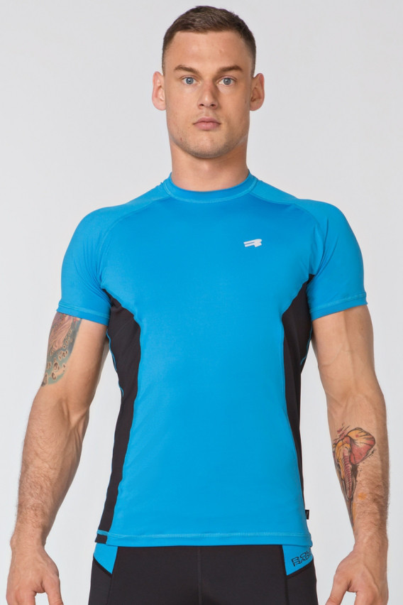 Компресійна спортивна футболка Rough Radical Fury Duo SS (original), чоловічий рашгард з коротким рукавом XL, фото 1