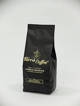 Зелена кава Ricco Coffee Super Aroma Black 250 гру