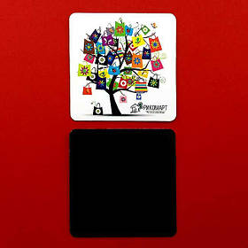 Рекламный магнит на холодильник. Размер 63х63 мм 6