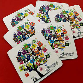 Рекламный магнит на холодильник. Размер 63х63 мм 4