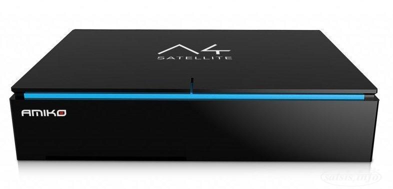 Amiko A4 Satellite 4K — DVB-S/S2 супутниковий ресивер на Андроїді