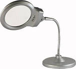 Лупа настільна з LED-підсвіткою MG4B-5, 2,5X + 5X збільшення, діаметр лінзи — 90 мм